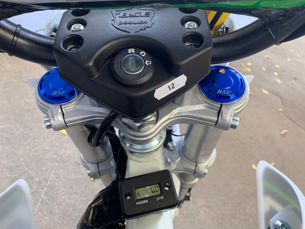 Питбайк BSE EVO 110 E SA 14/12 Green Blade 3 (Полуавтоматическая КПП)