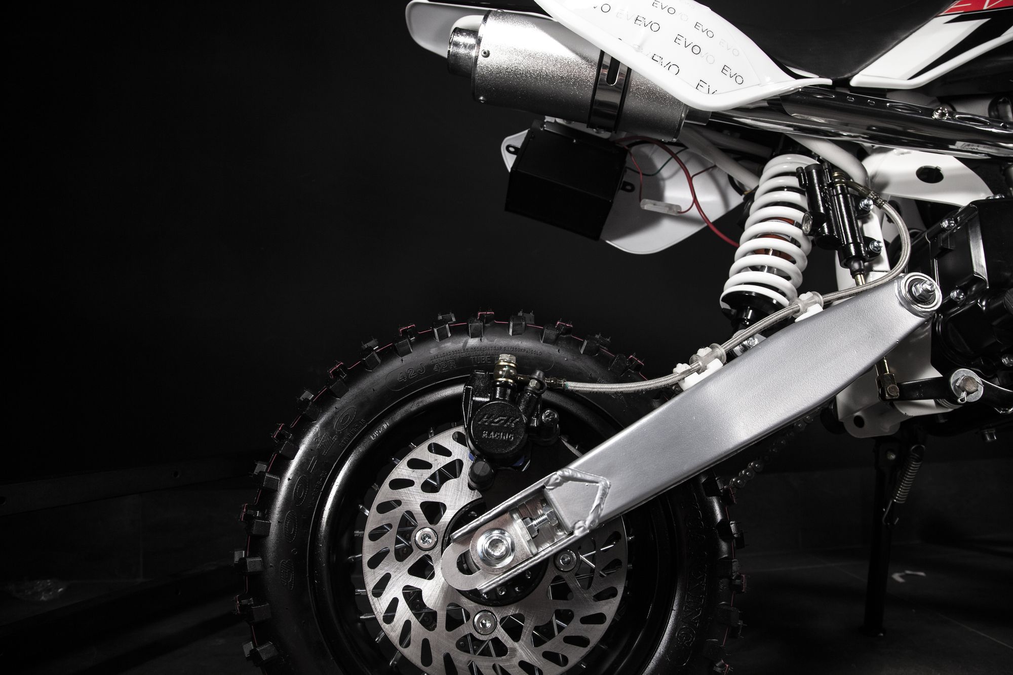 Питбайк BSE EVO 110e Evolution SA - 14/12 (Полуавтоматическая КПП)