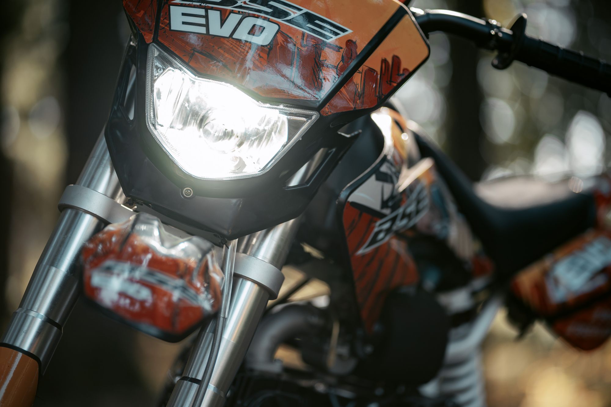 Питбайк BSE EVO 110e Samurai SA 12/10 (Полуавтоматическая КПП)