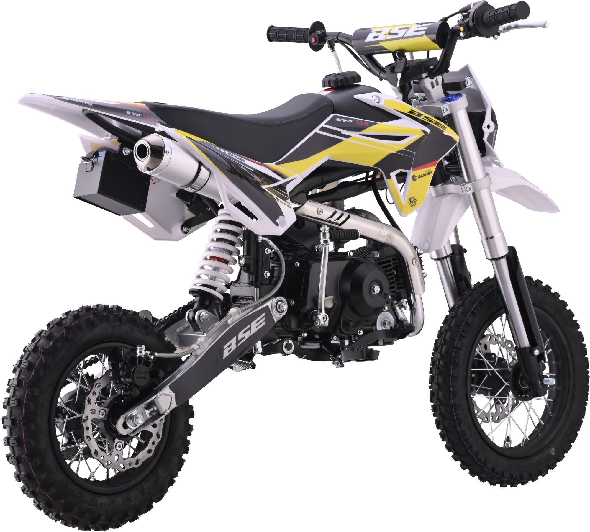 Питбайк BSE EVO 110e Aero SA 12/10 (Полуавтоматическая КПП)