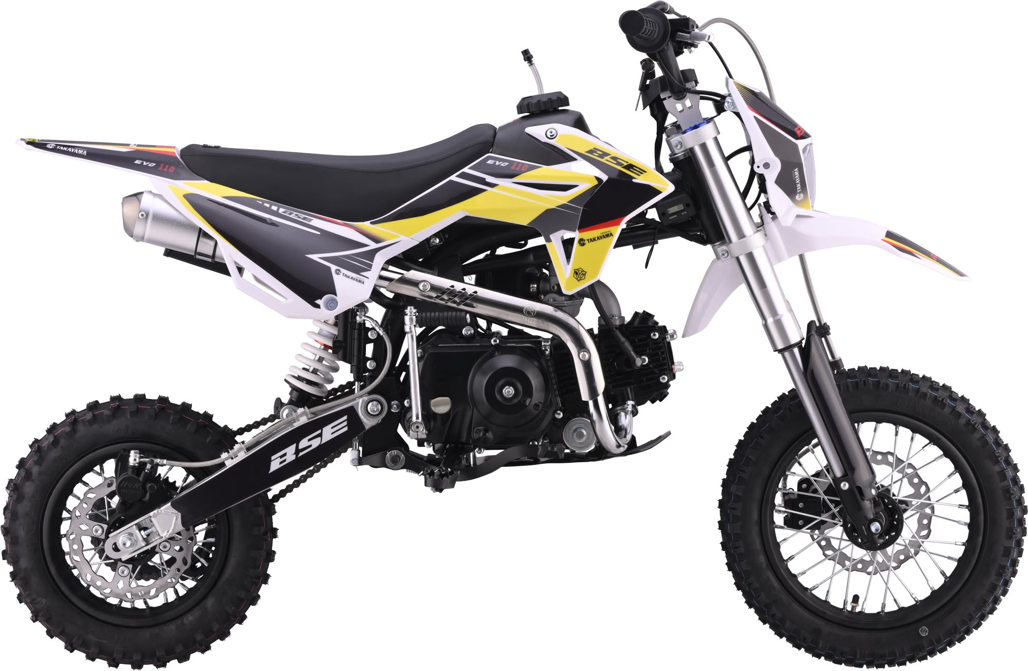 Питбайк BSE EVO 110e Aero SA 12/10 (Полуавтоматическая КПП)