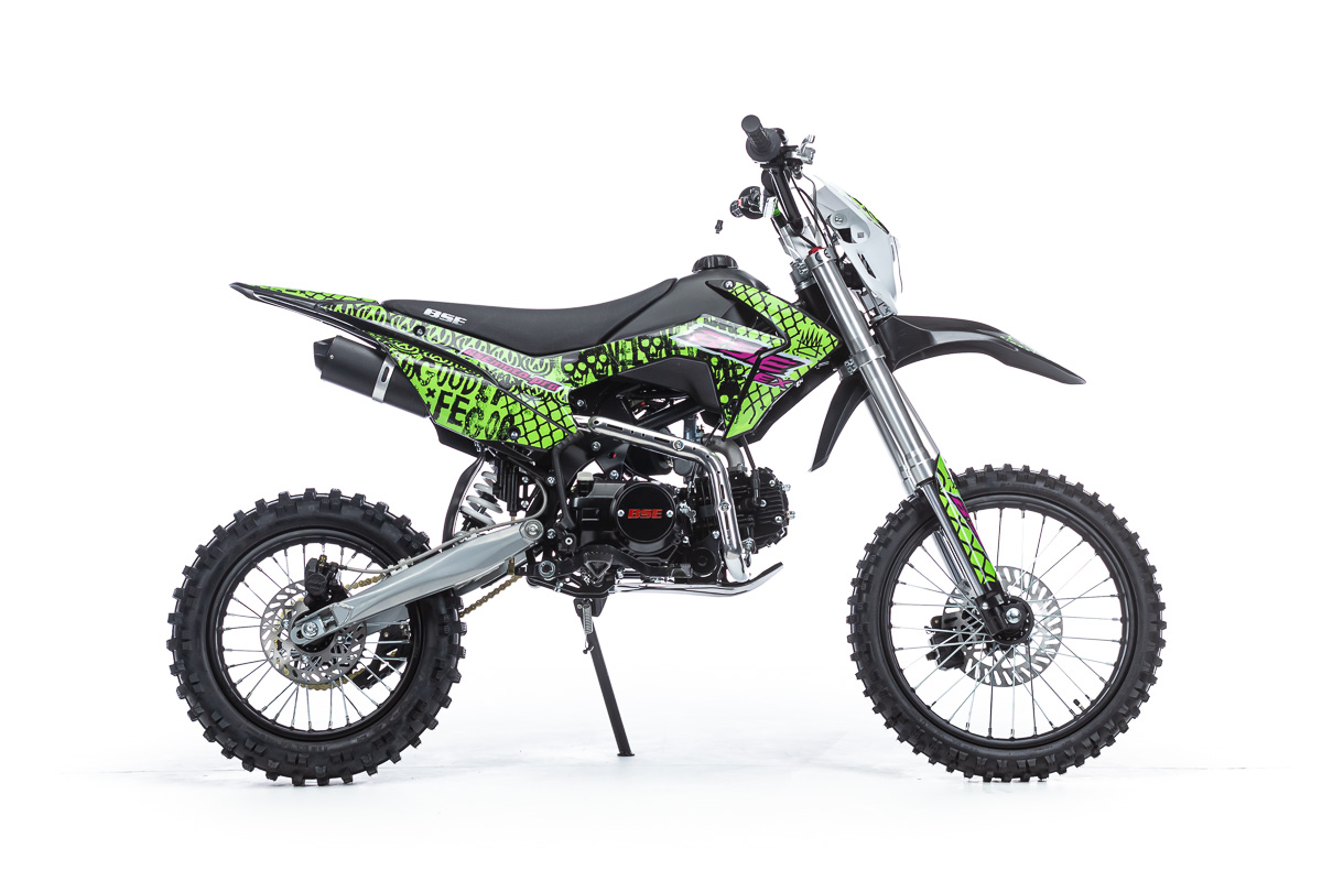 Питбайк BSE EX 125e 17/14 Max13 Green Pink Neon 1