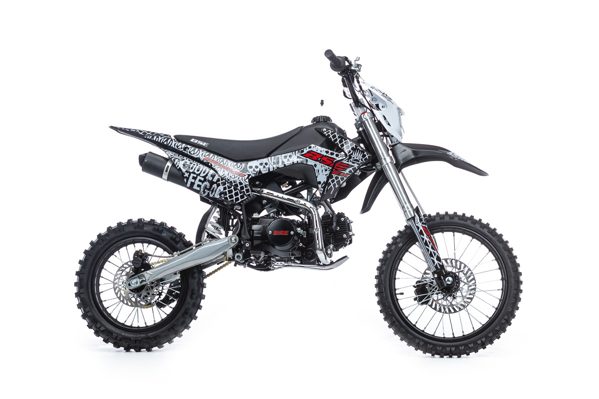 Питбайк BSE EX 125e 14/12 Max13 White Red 1: купить в Москве, цены