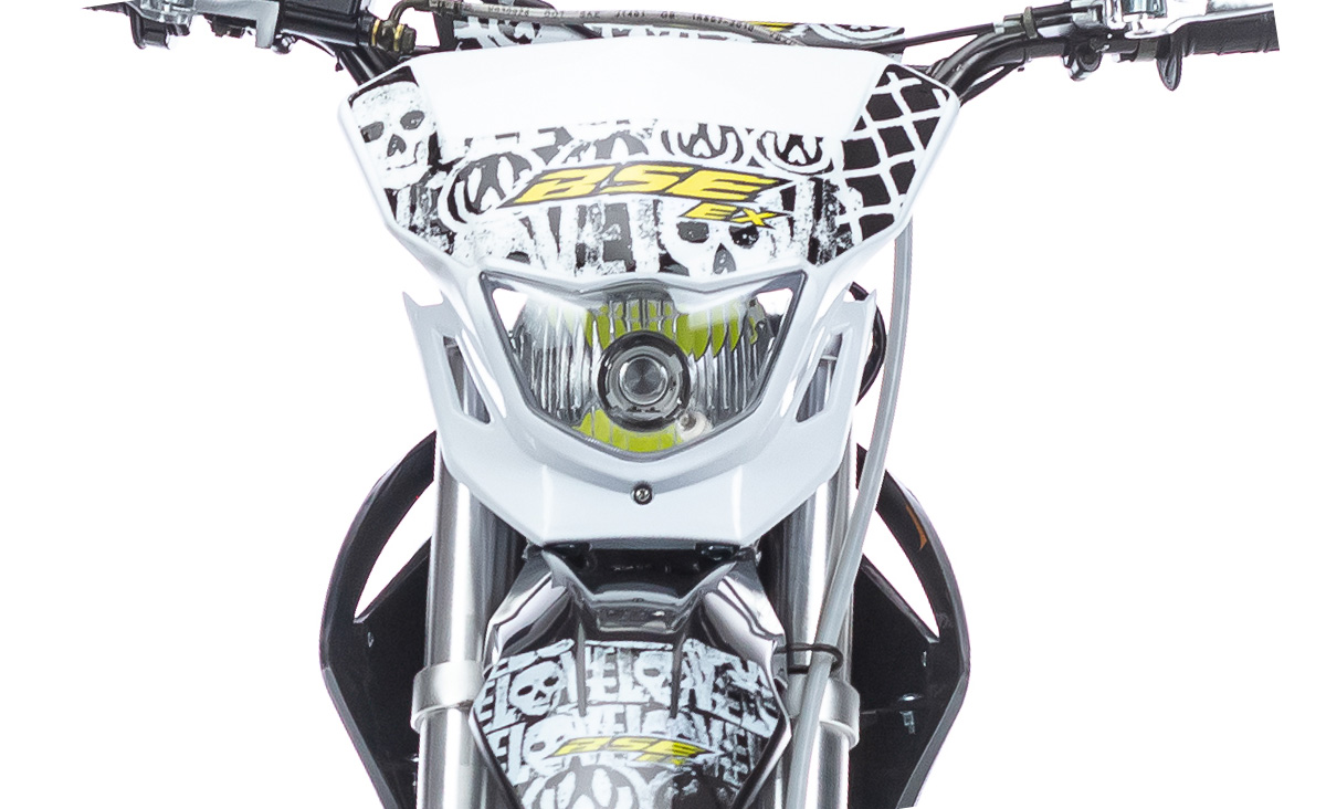 Питбайк BSE EX 125e 17/14 Max13 White Yellow 1