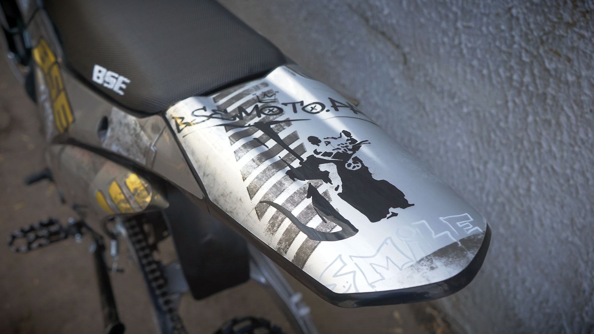 Питбайк BSE EX125 14/12 Urban Grey (015)