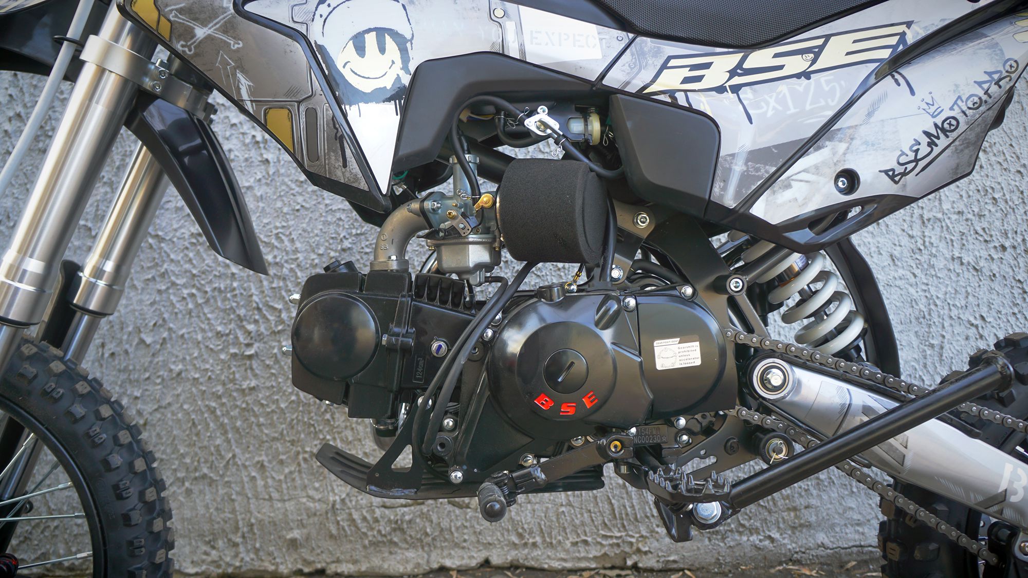 Питбайк BSE EX125 14/12 Urban Grey (015)