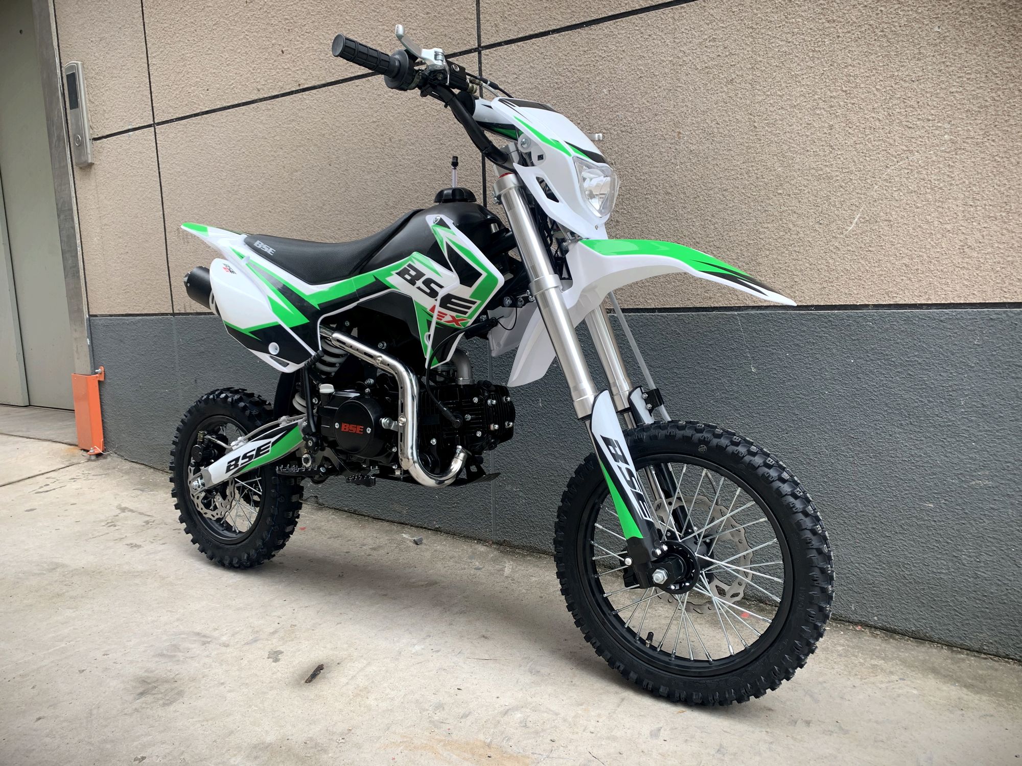 Питбайк BSE EX125 14/12 Green (015)