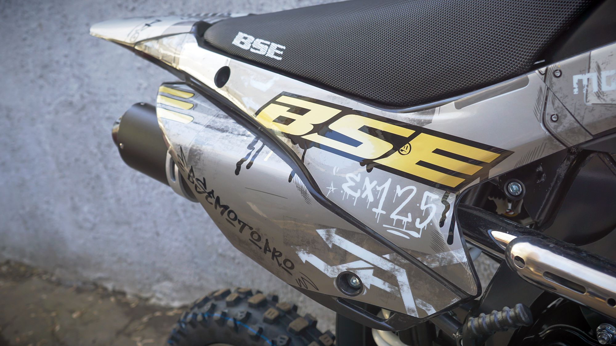 Питбайк BSE EX125 17/14 Urban Grey (015)