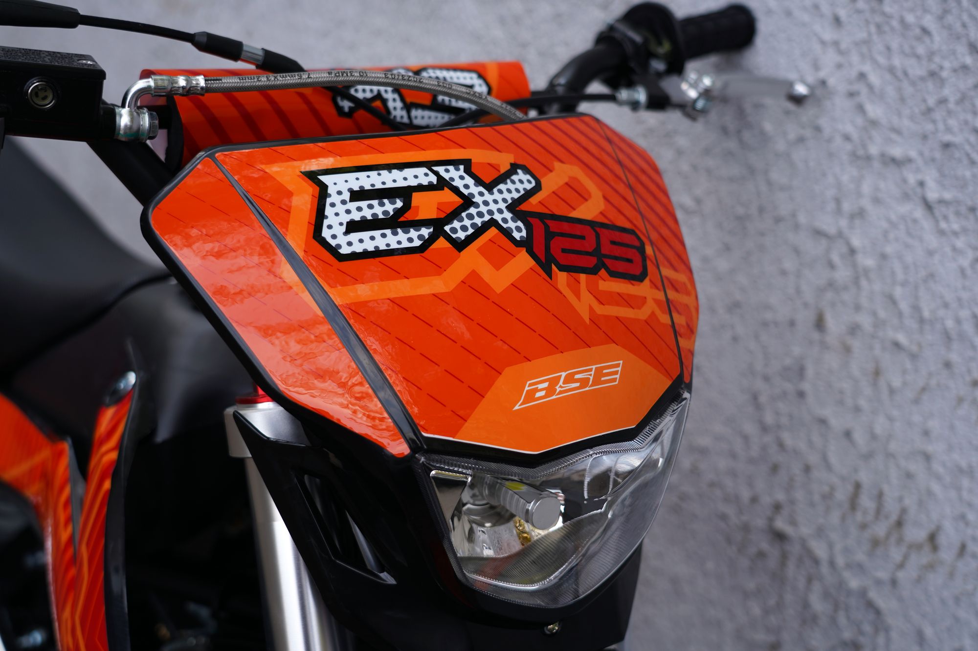 Питбайк BSE EX125 17/14 Blue Orange Ant (020)