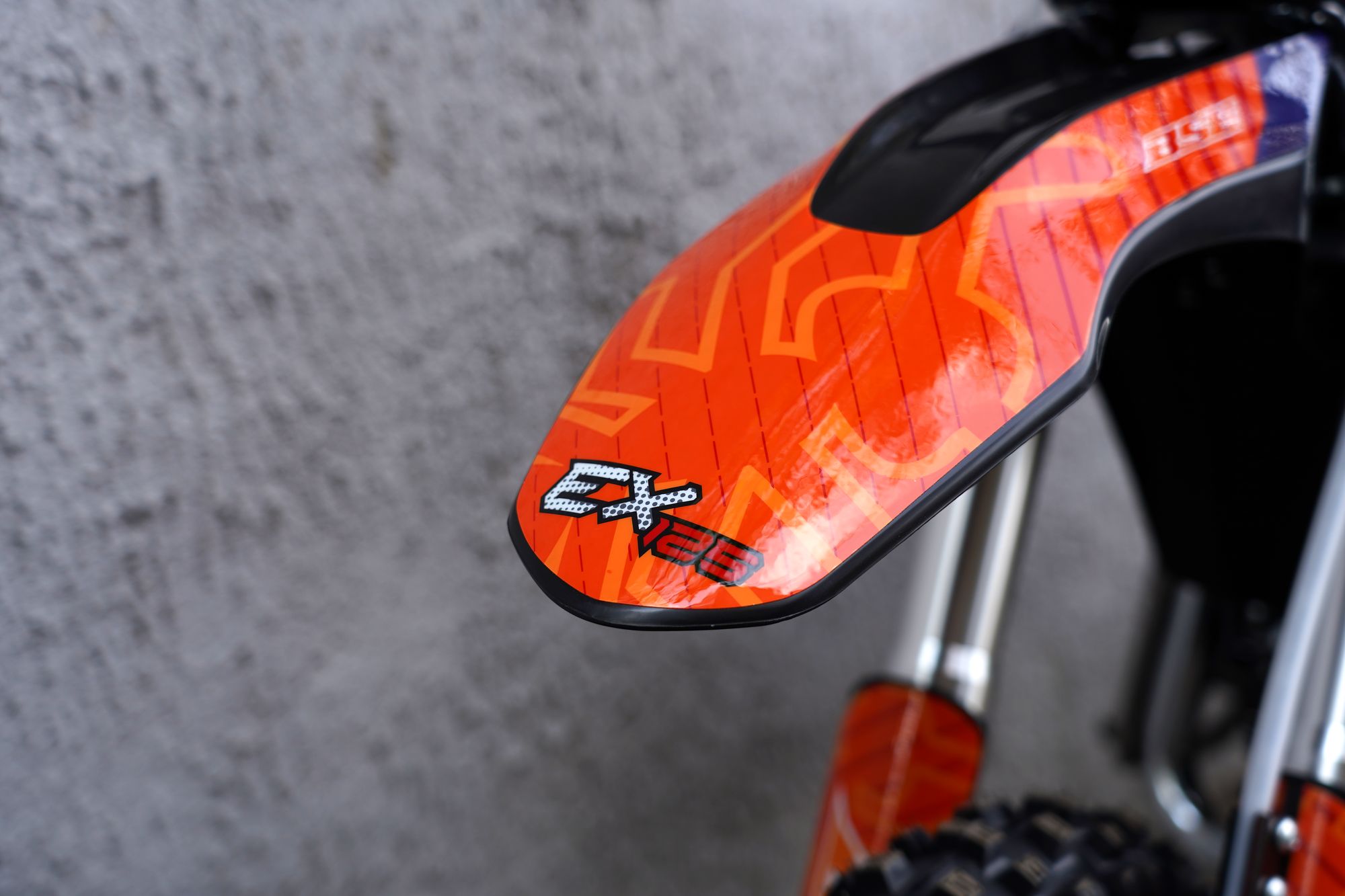 Питбайк BSE EX125 17/14 Blue Orange Ant (020)