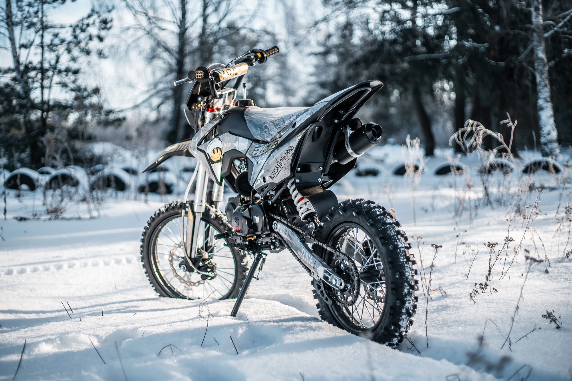 Питбайк BSE EX 17/14 Urban Grey (040)