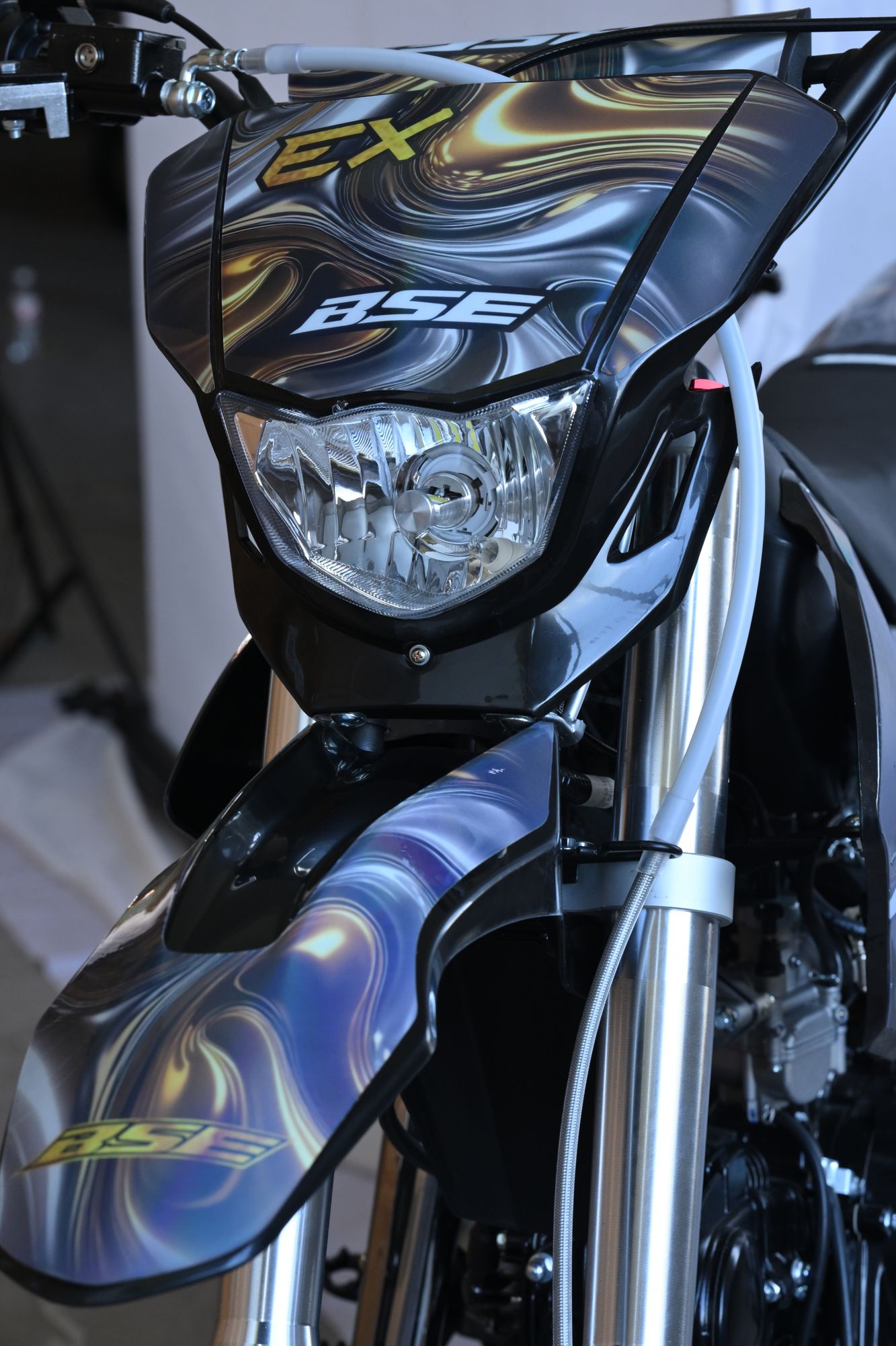 Питбайк EX 17/14 Astral Gold/Chrome