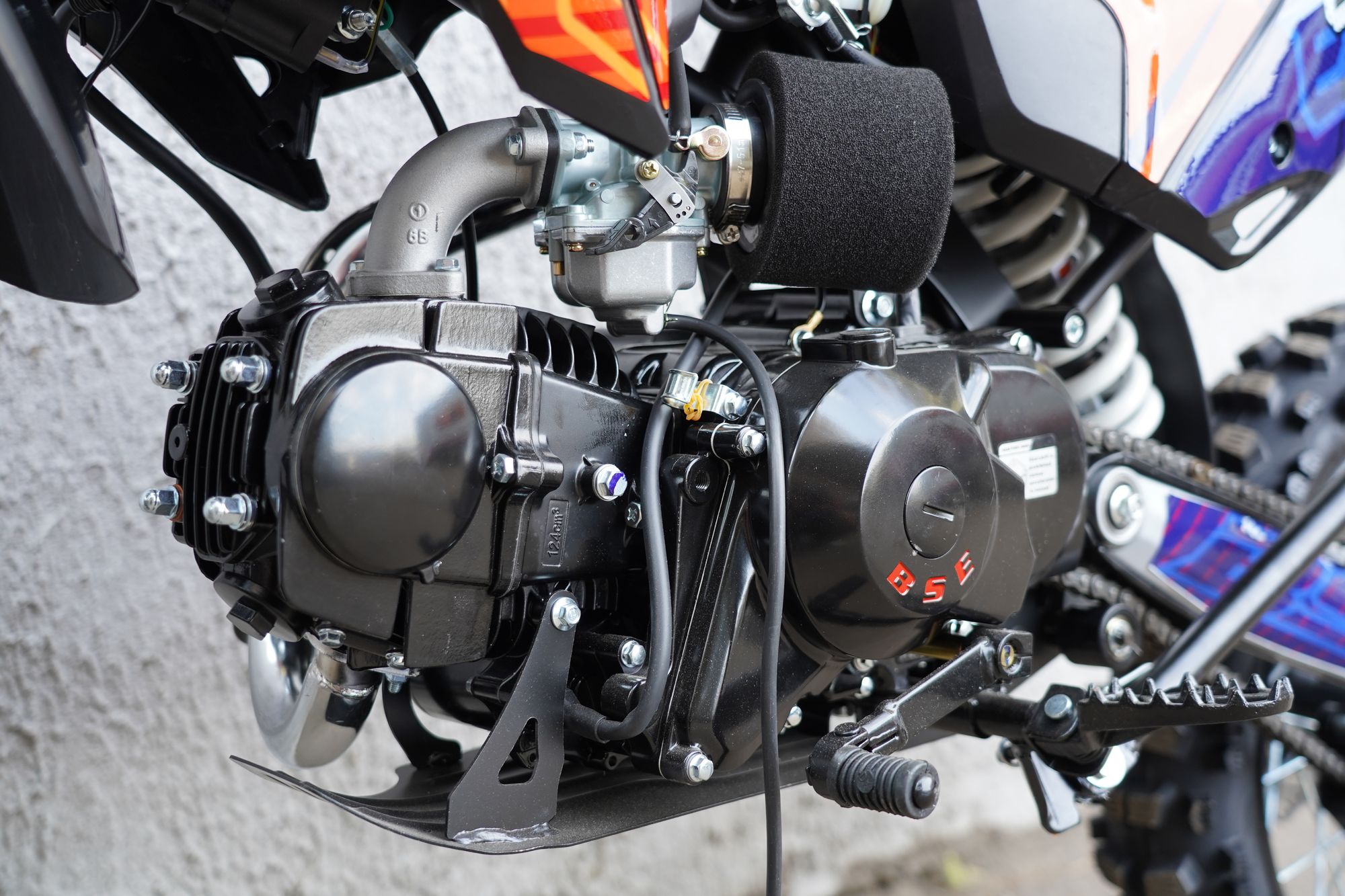 Питбайк BSE EX 14/12 Blue Orange Ant (040)