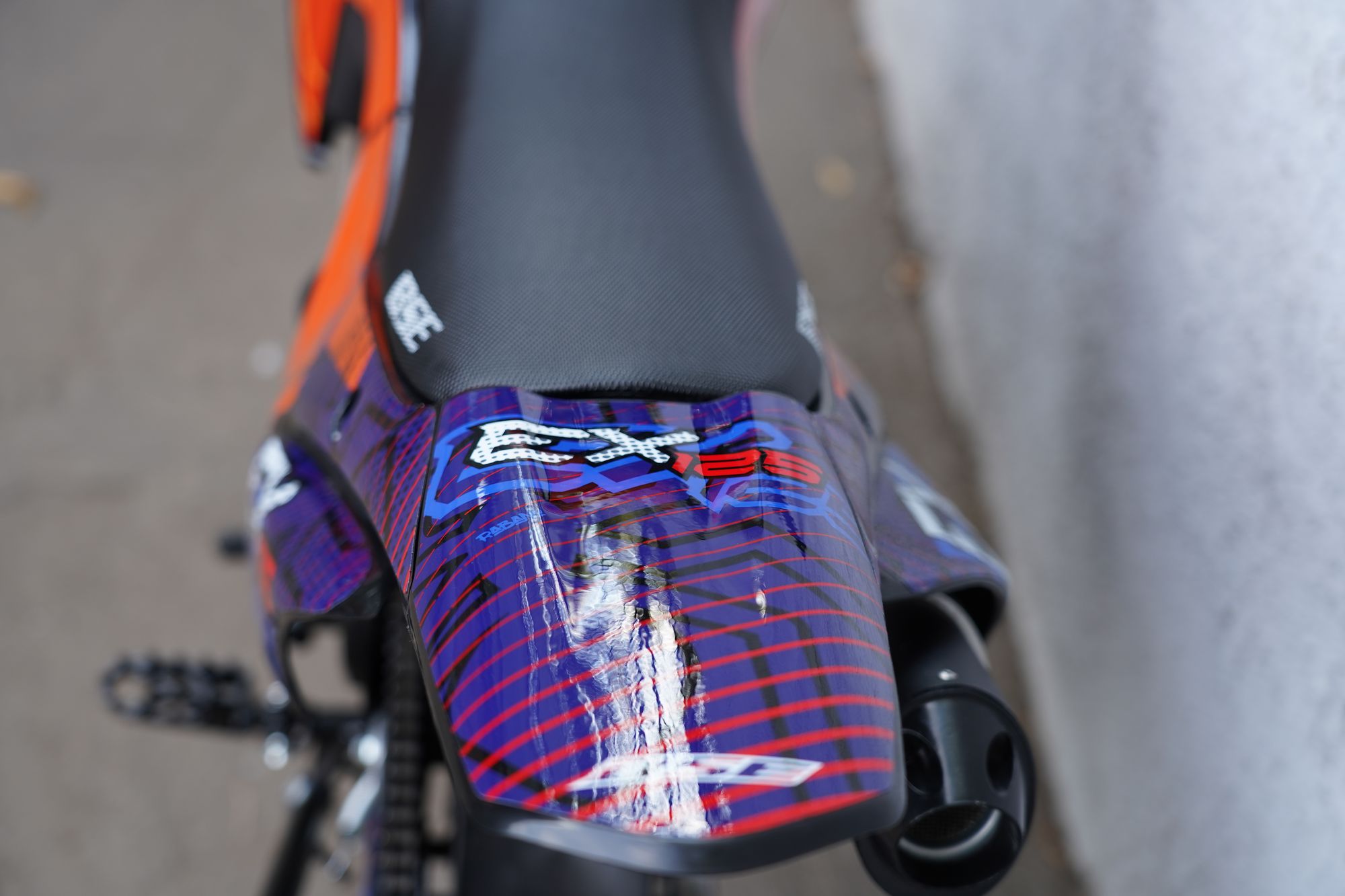 Питбайк BSE EX 14/12 Blue Orange Ant (040)