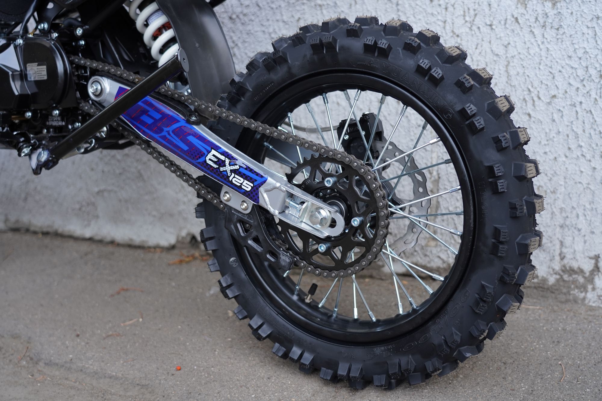 Питбайк BSE EX 14/12 Blue Orange Ant (040)