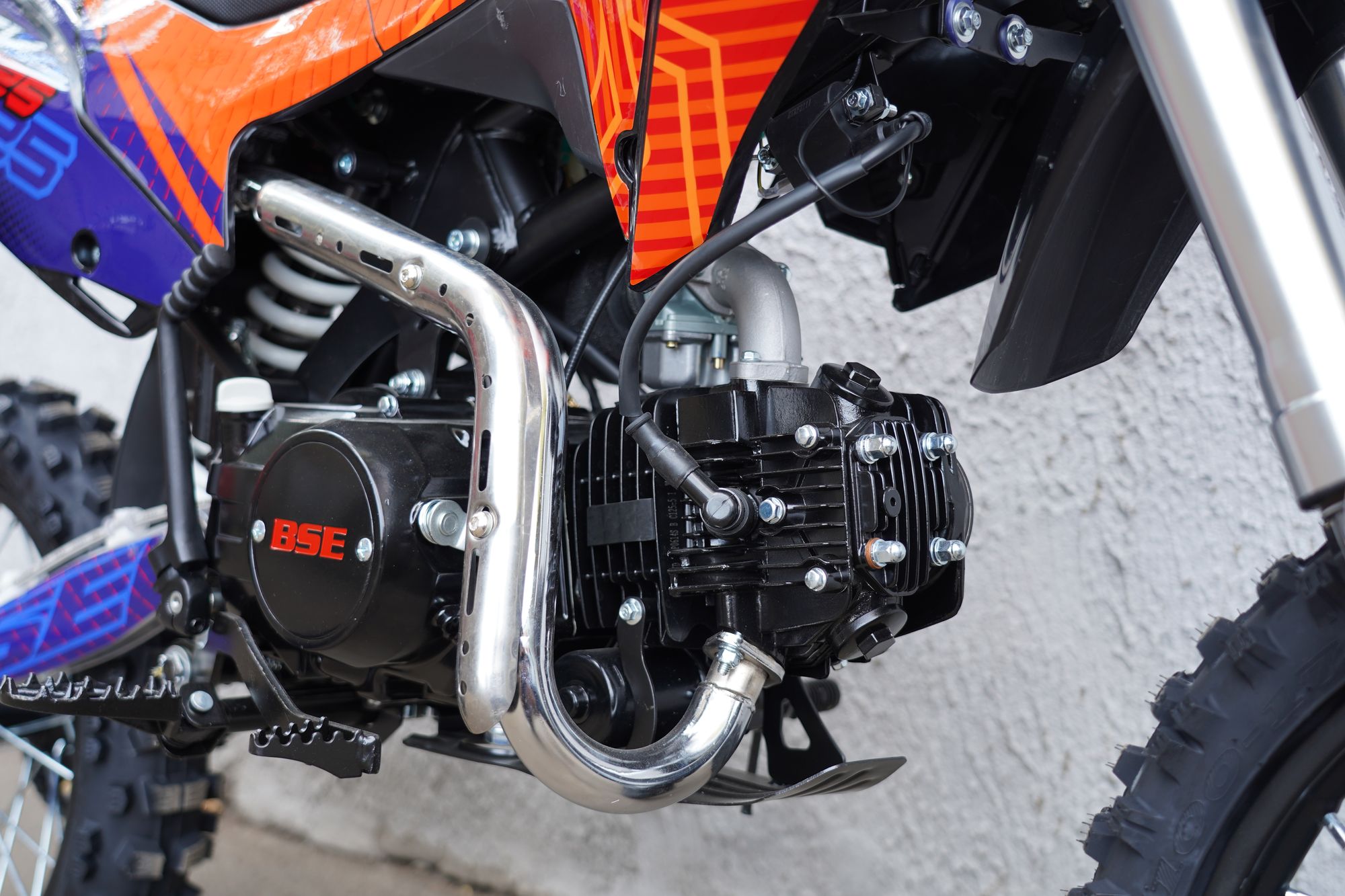 Питбайк BSE EX 14/12 Blue Orange Ant (040)