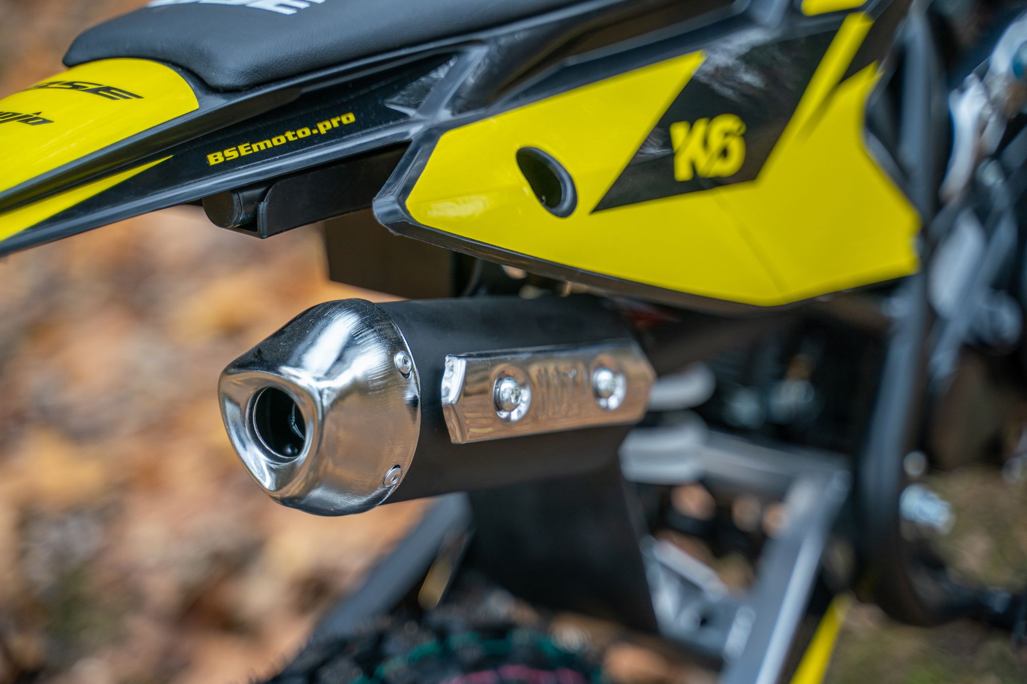 Питбайк BSE K6 Yellow Twister