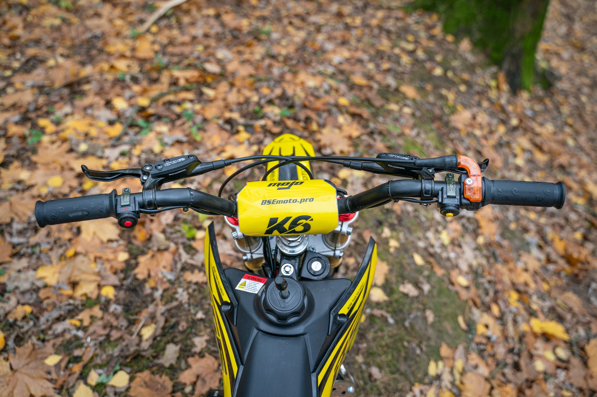 Питбайк BSE K6 Yellow Twister