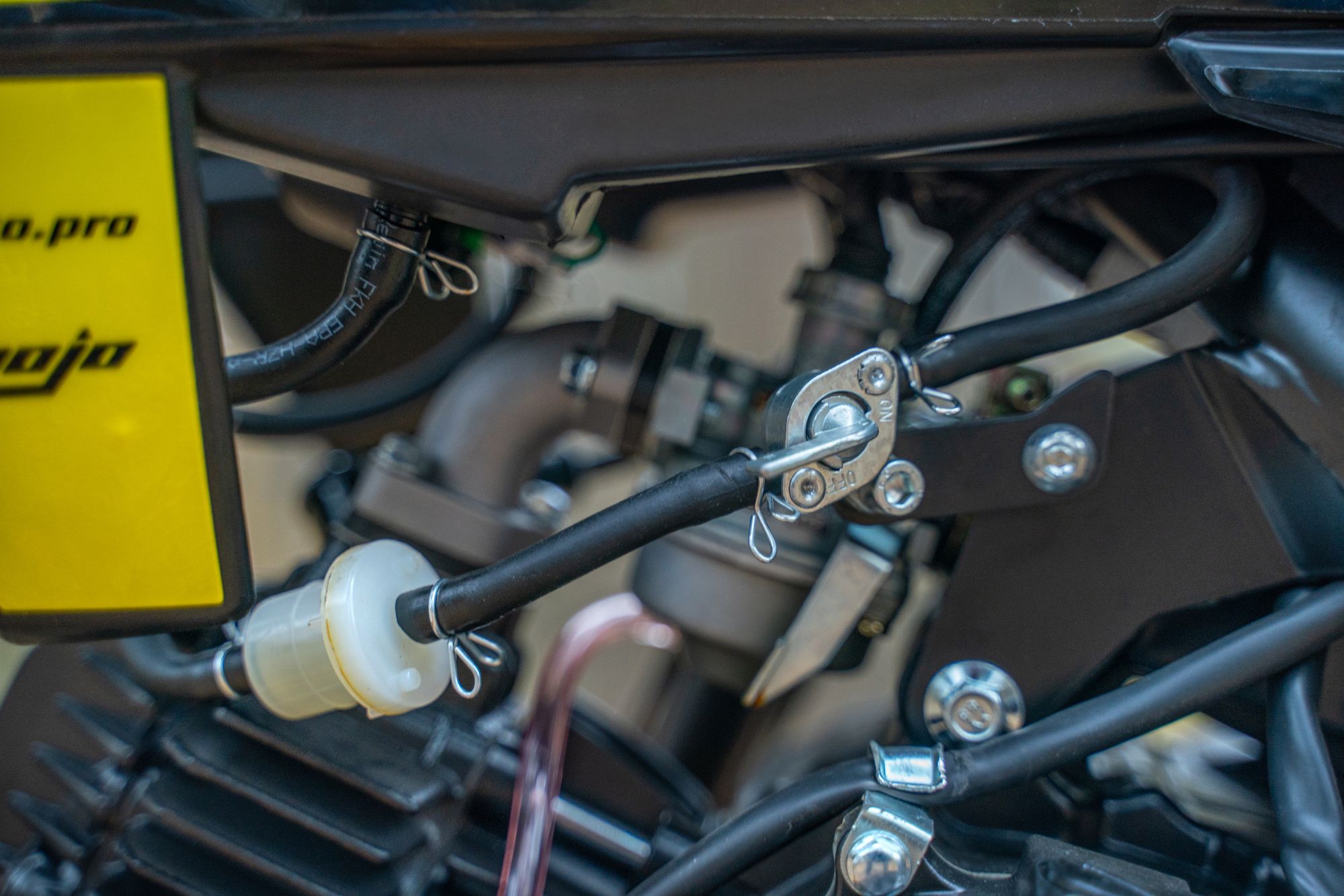 Питбайк BSE K6 Yellow Twister