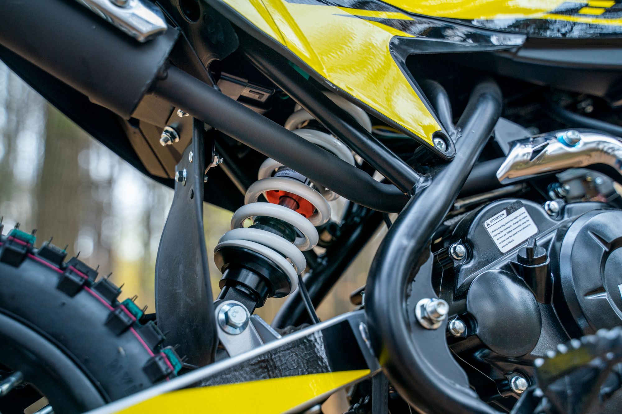 Питбайк BSE K6 Yellow Twister