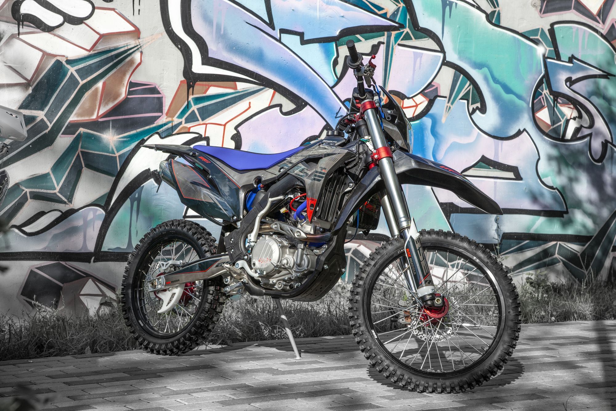 Эндуро / кроссовый мотоцикл BSE M2 Force Black (2)