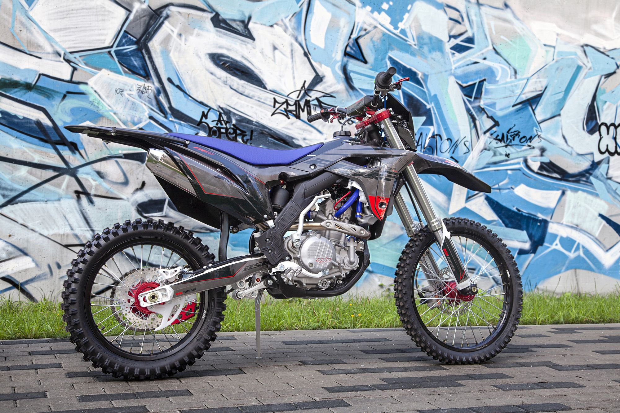 Эндуро / кроссовый мотоцикл BSE M2 Force Black (2)