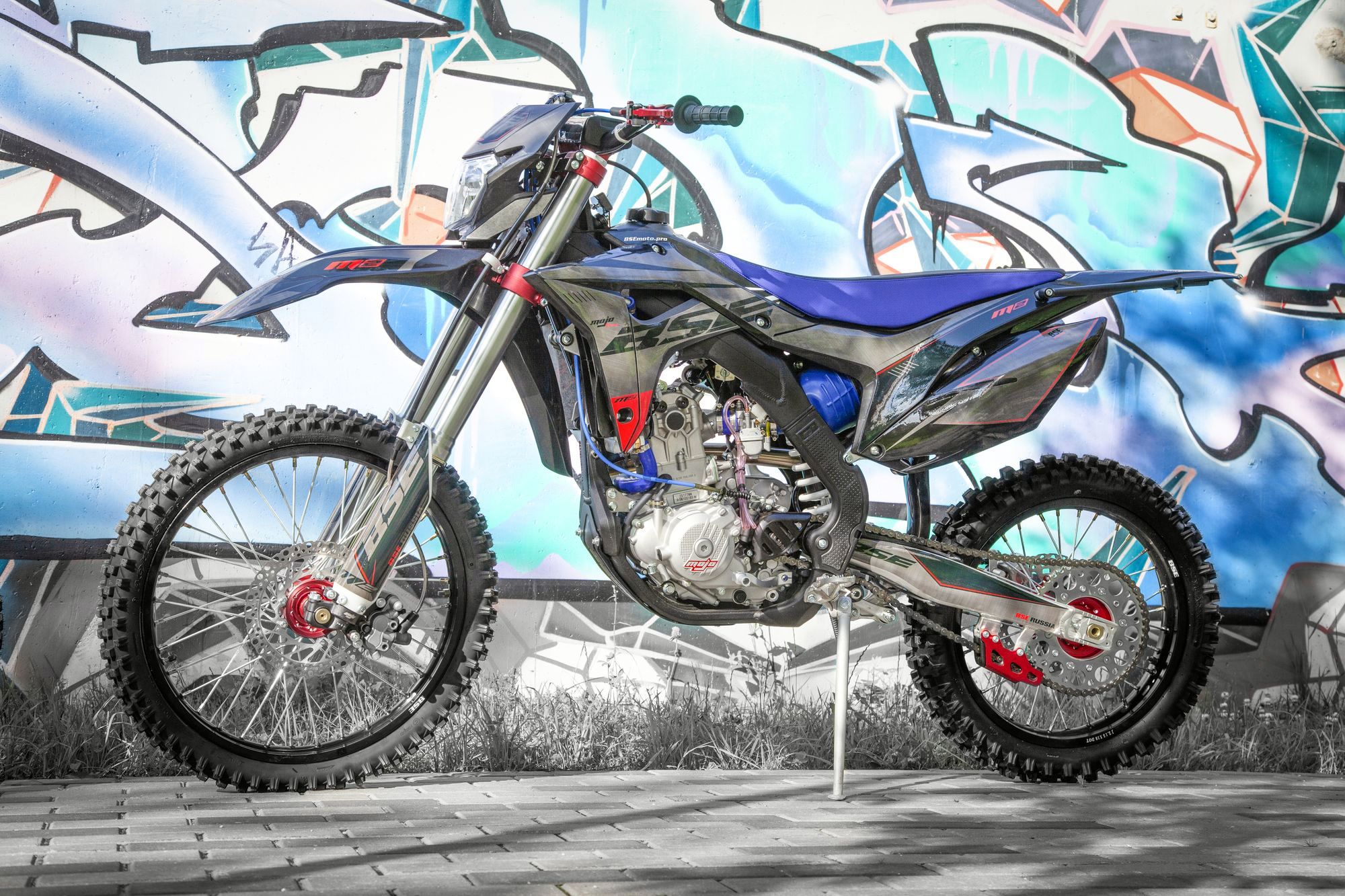 Эндуро / кроссовый мотоцикл BSE M2 Force Black (2)