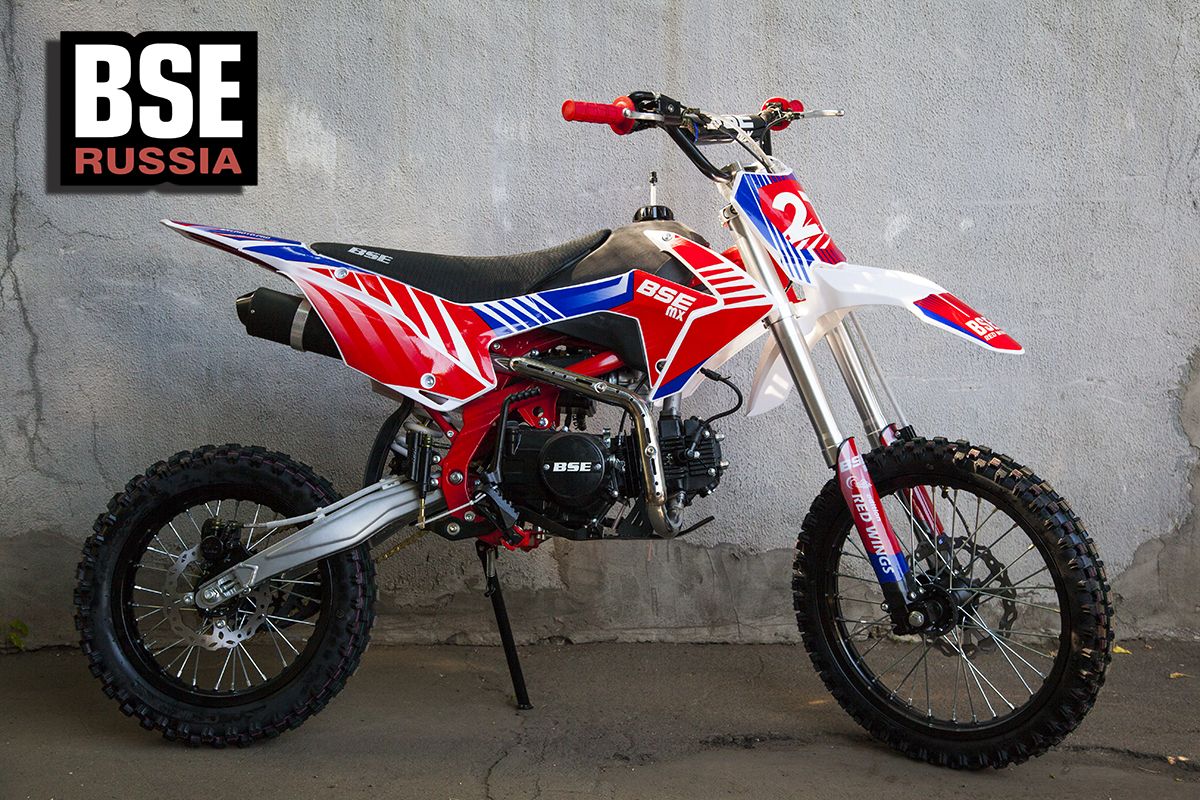 Питбайк BSE MX 125 17/14 Red Wings 2