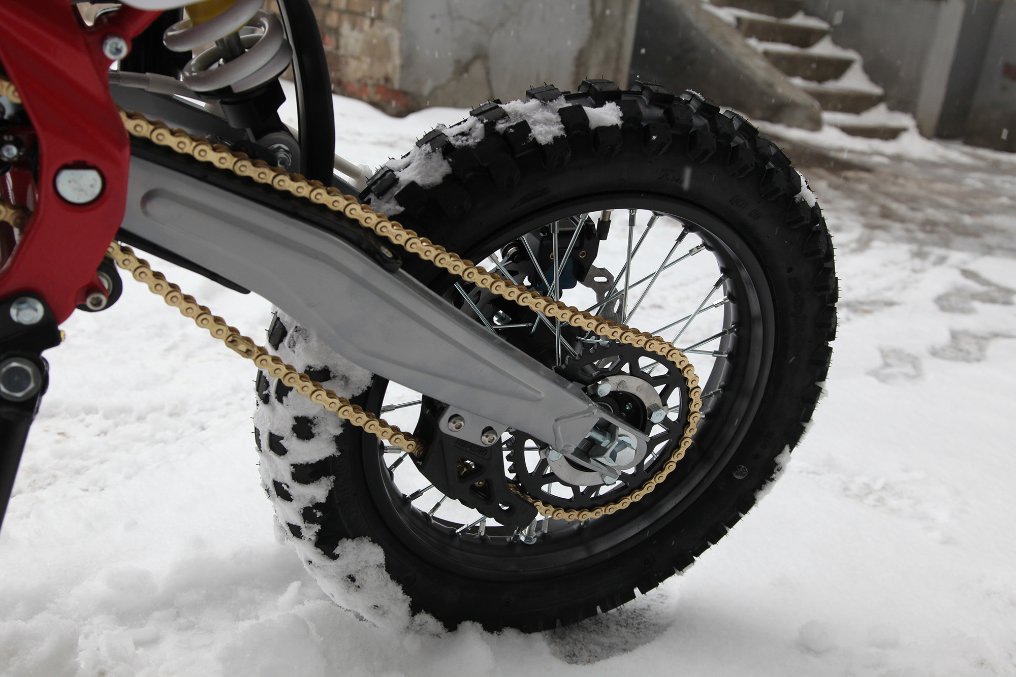 Питбайк BSE MX 125 17/14 Red Wings 2