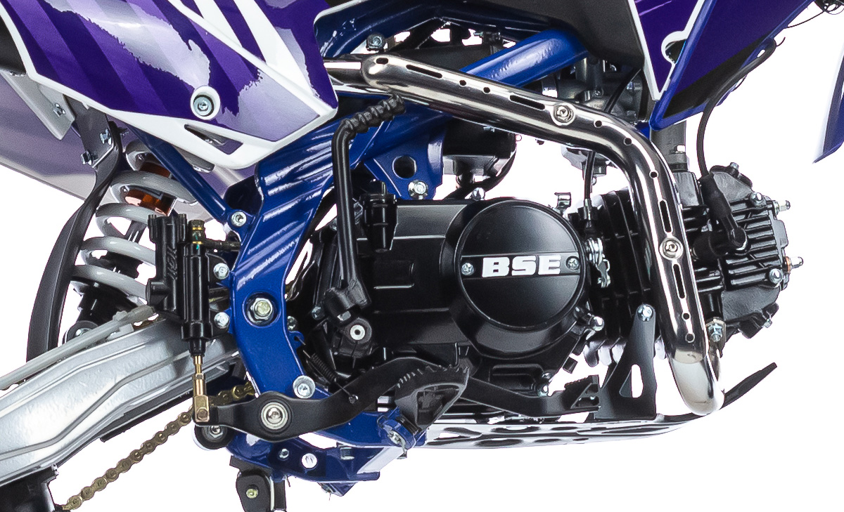Питбайк BSE MX 125 17/14 (ZS) Racing Blue 3