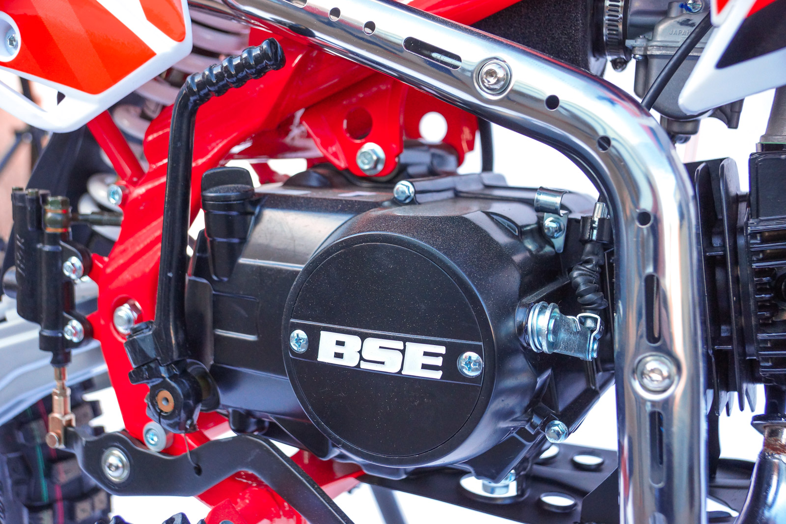 Питбайк BSE MX 125 17/14 (ZS) Racing Red 3
