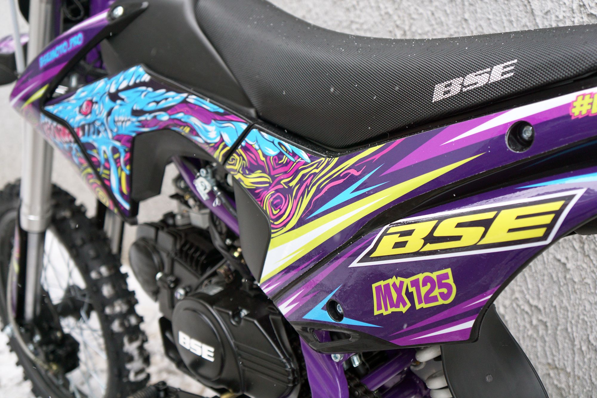 Питбайк BSE MX 17/14 Purple Dragon (040)