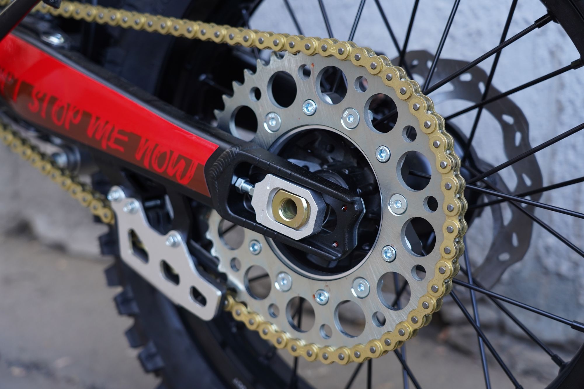 Эндуро / кроссовый мотоцикл BSE T4 Red (ZS172FMM-5)