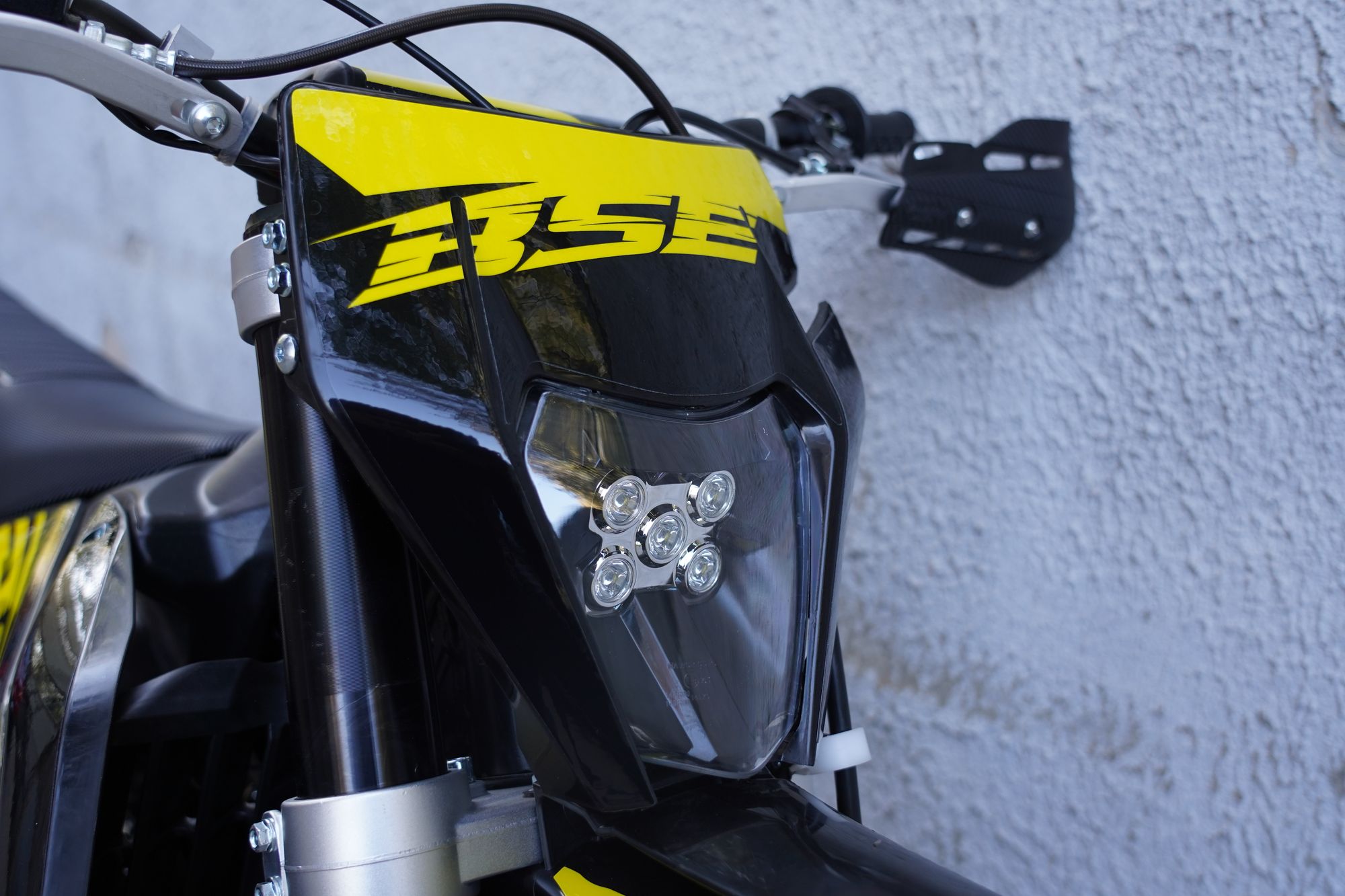 Эндуро / кроссовый мотоцикл BSE T4 Yellow (ZS172FMM-5)