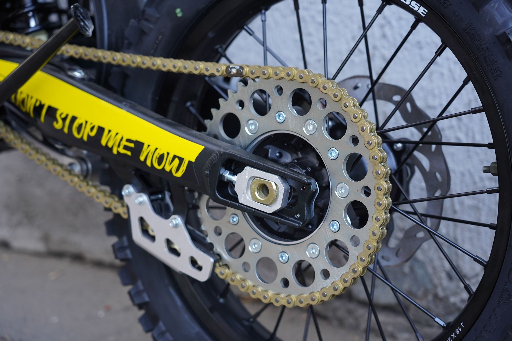 Эндуро / кроссовый мотоцикл BSE T4 Yellow (ZS172FMM-5)