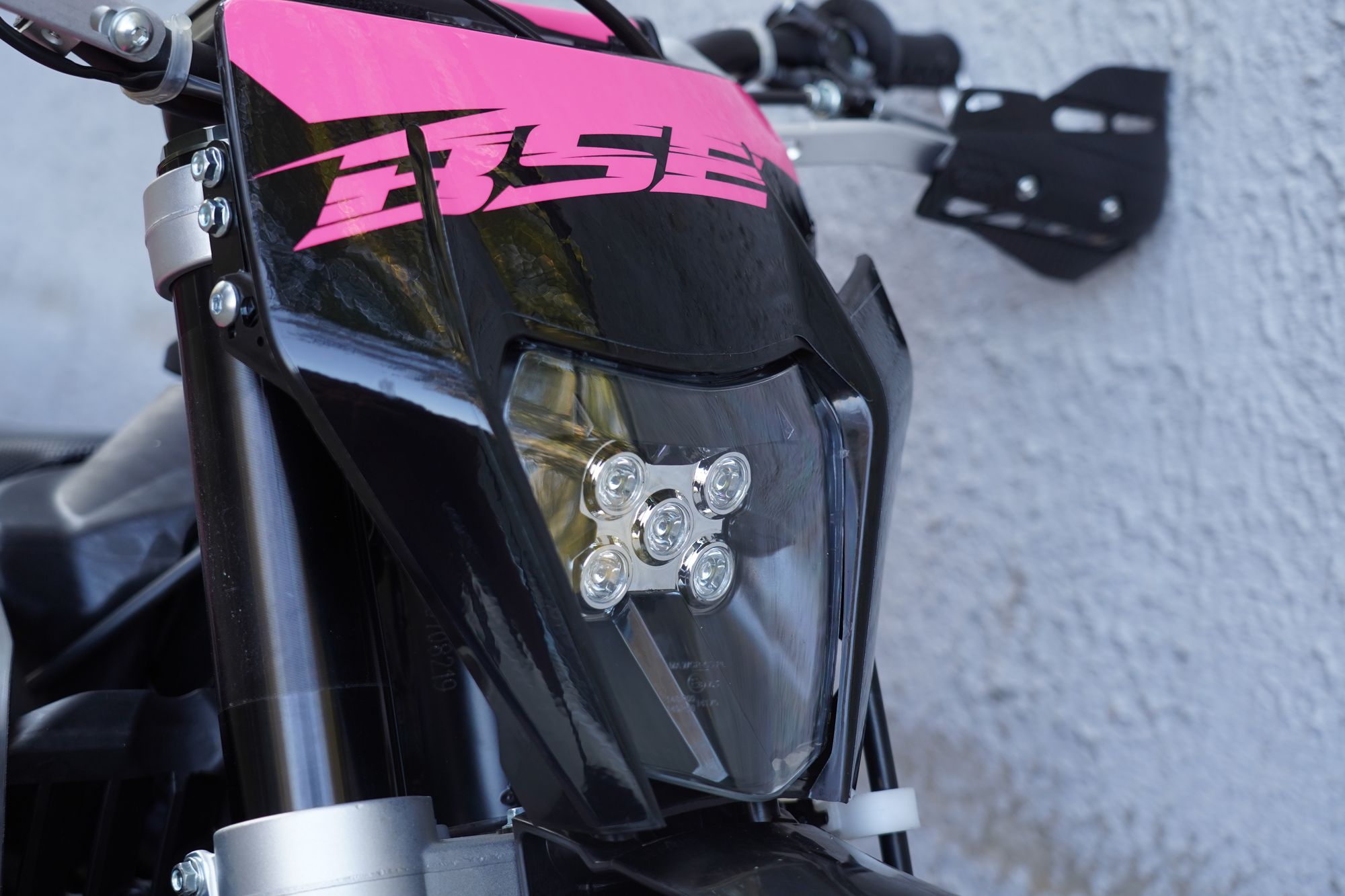 Эндуро / кроссовый мотоцикл BSE T4 Pink (ZS172FMM-5)