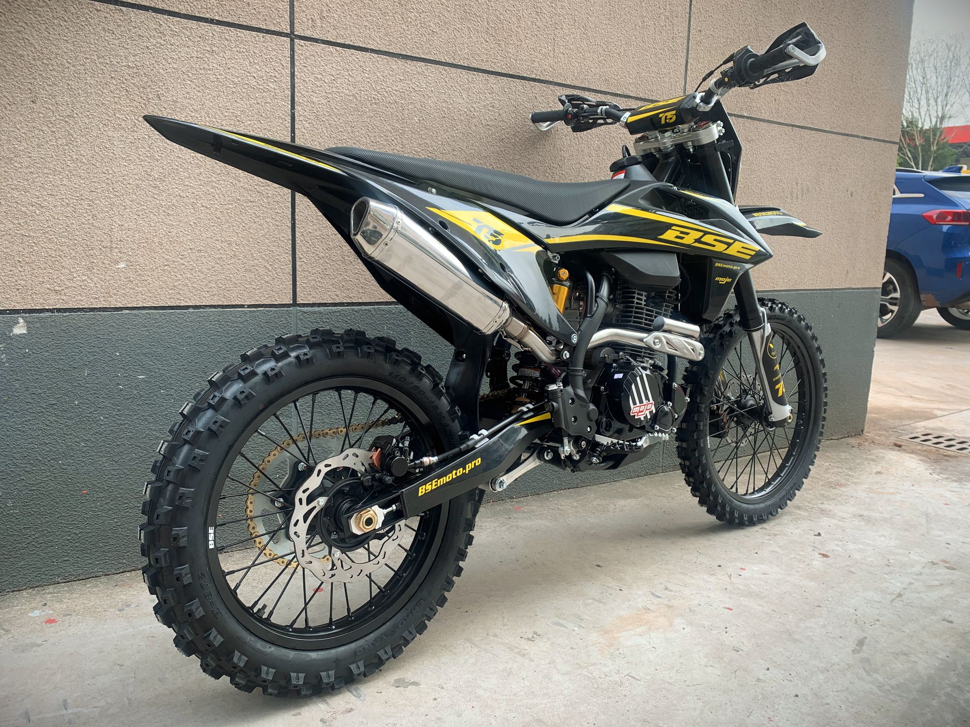 Эндуро / кроссовый мотоцикл BSE T5 Black Twister (015)