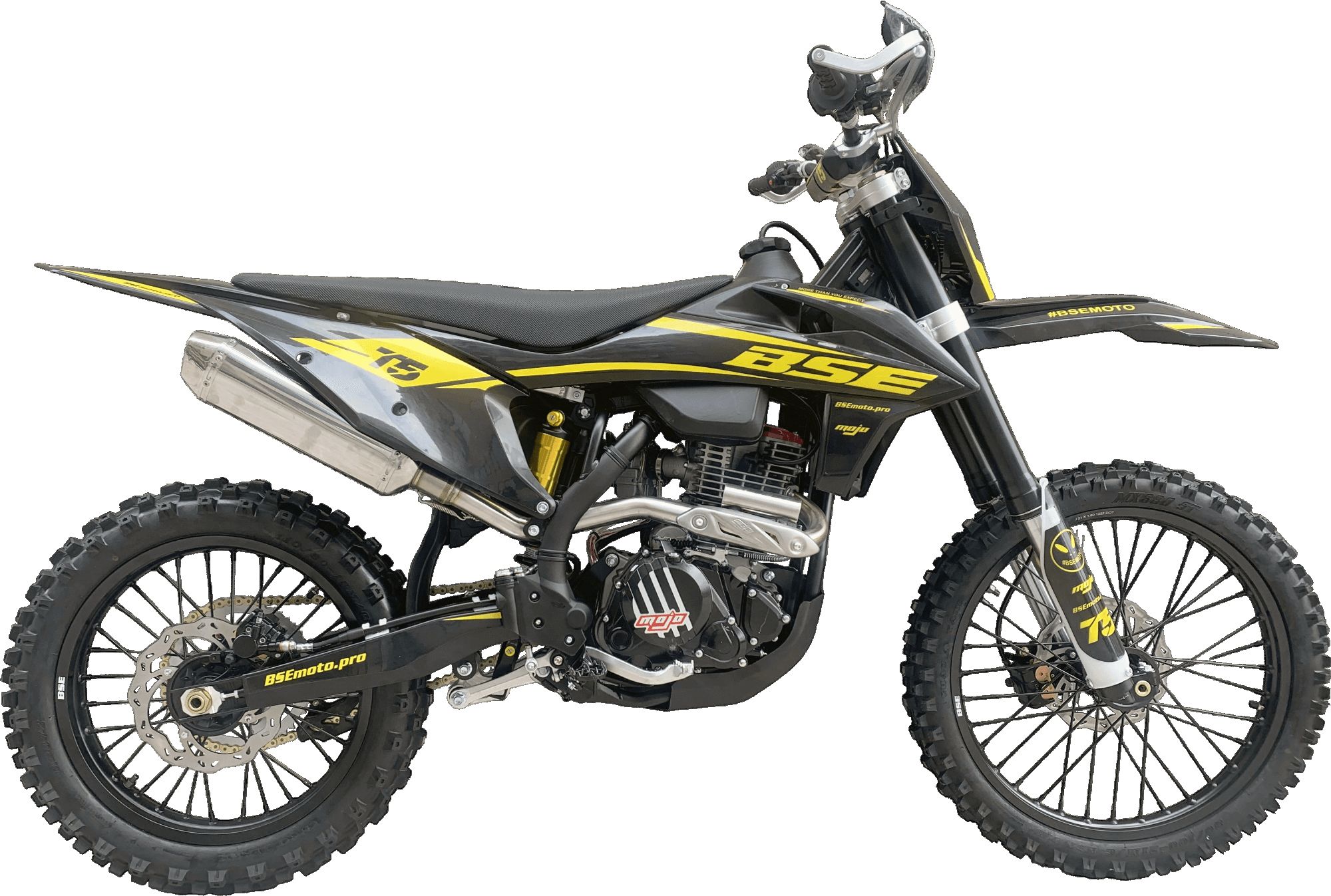 Эндуро / кроссовый мотоцикл BSE T5 Black Twister (015)