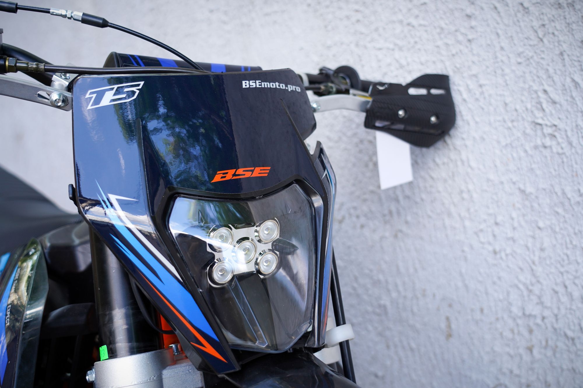 Эндуро / кроссовый мотоцикл BSE T5 Factory Blue (015)