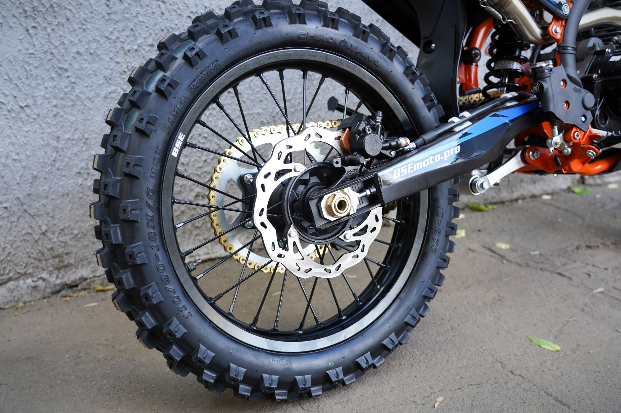 Эндуро / кроссовый мотоцикл BSE T5 Factory Blue (015)