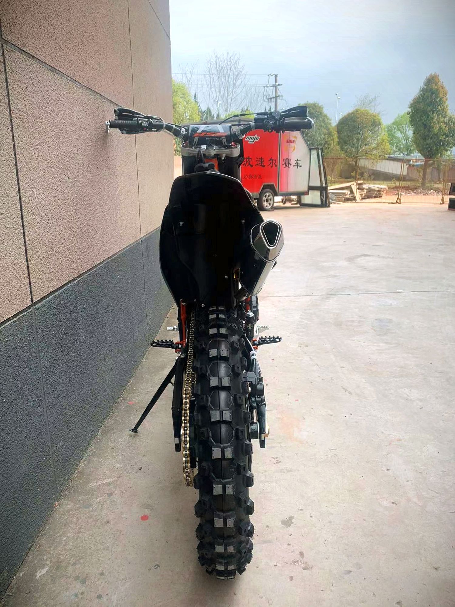 Эндуро / кроссовый мотоцикл BSE T5 Factory Grey (015)