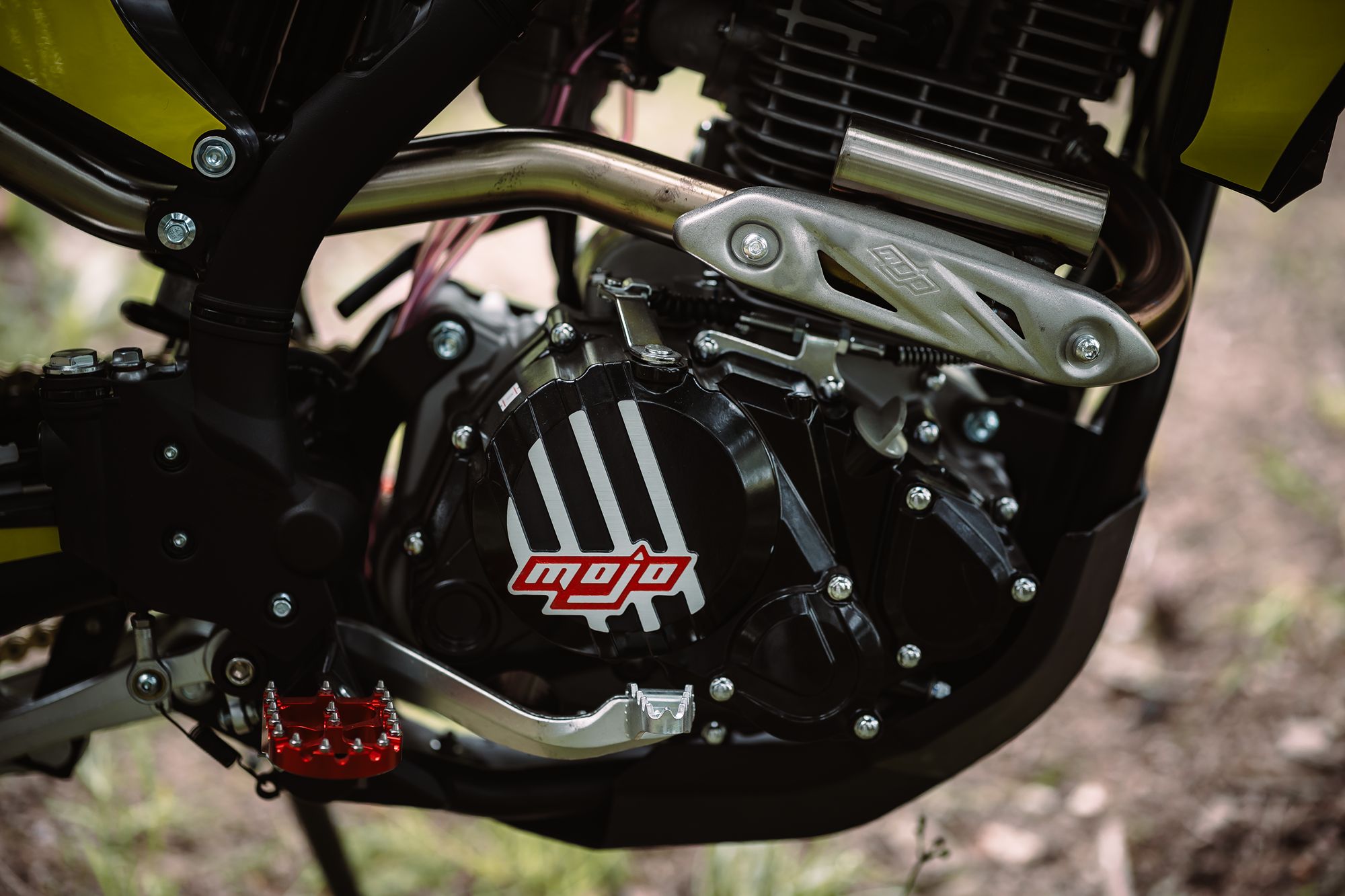 Эндуро / кроссовый мотоцикл BSE T5 Yellow Twister (015)