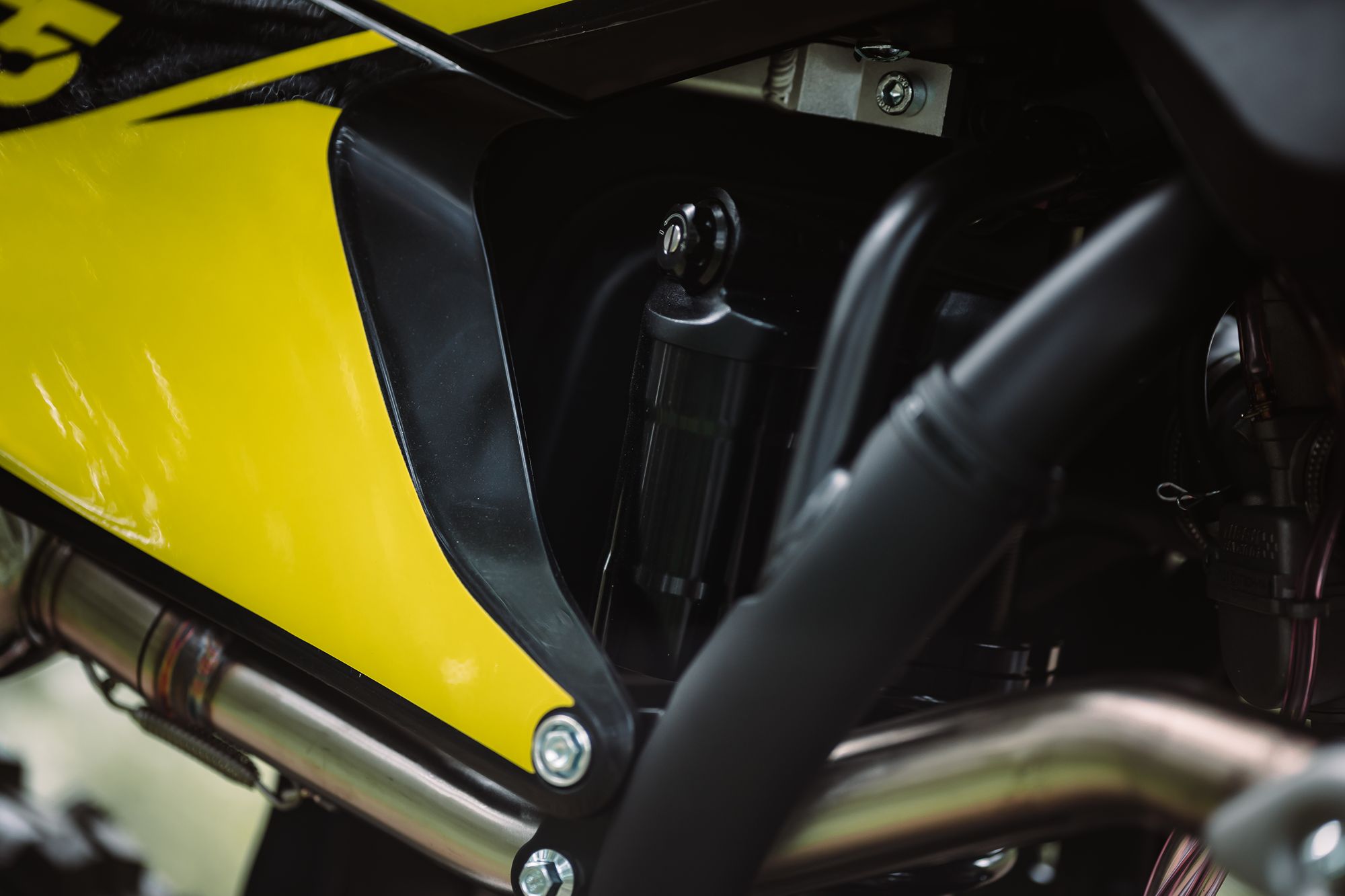 Эндуро / кроссовый мотоцикл BSE T5 Yellow Twister (015)