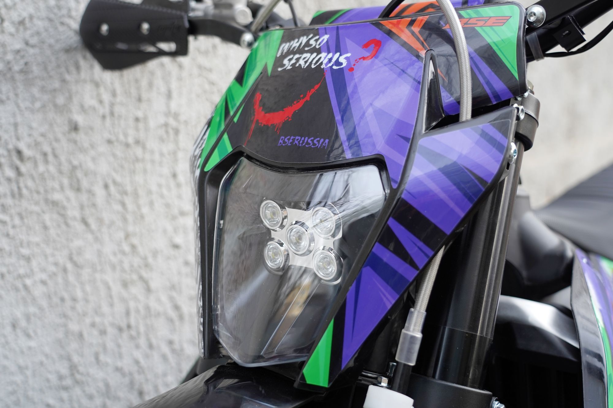 Эндуро / кроссовый мотоцикл BSE T7 Joker (ZS174-5А)