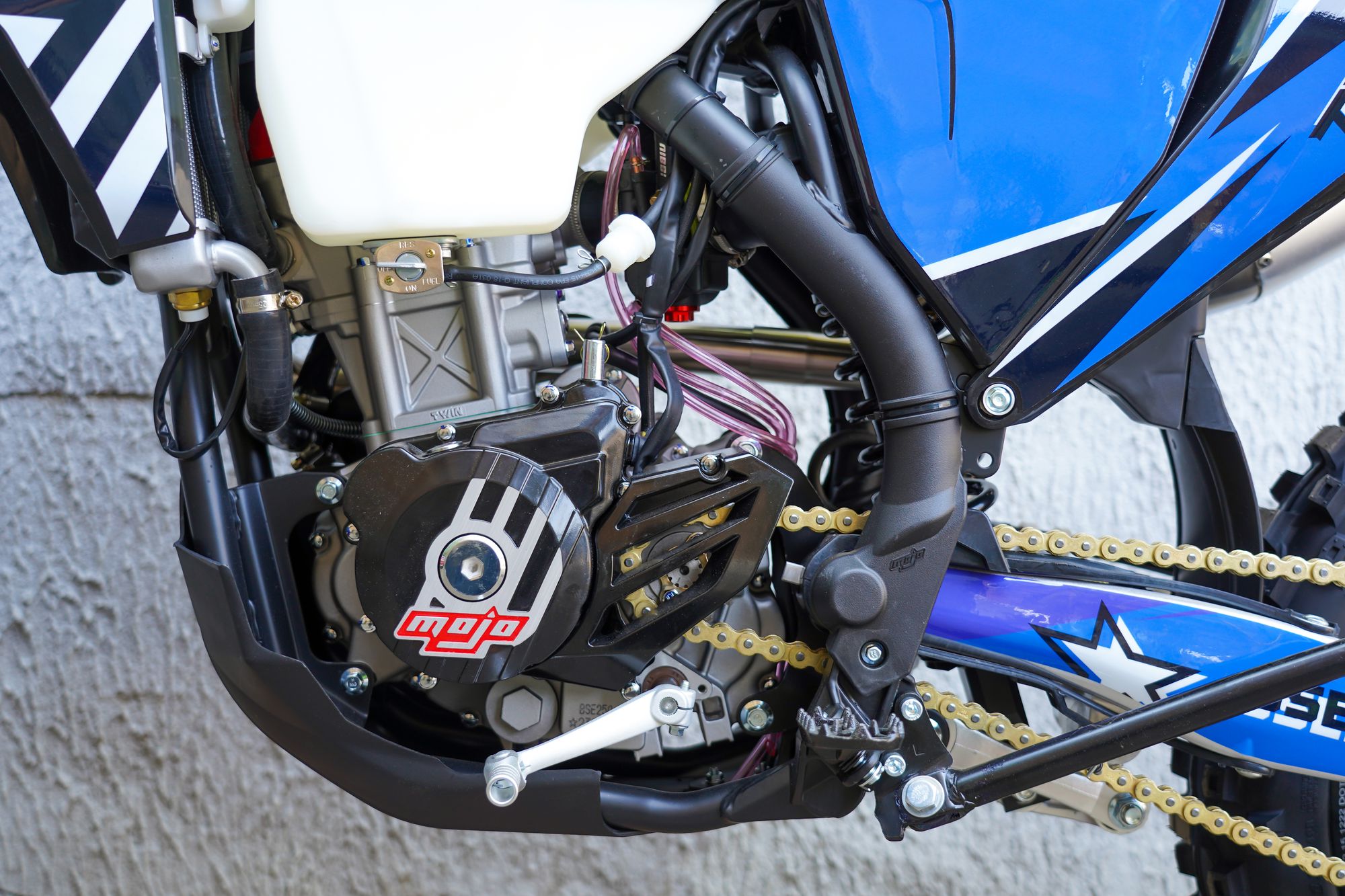 Эндуро / кроссовый мотоцикл BSE T8 Blue Twister (015)