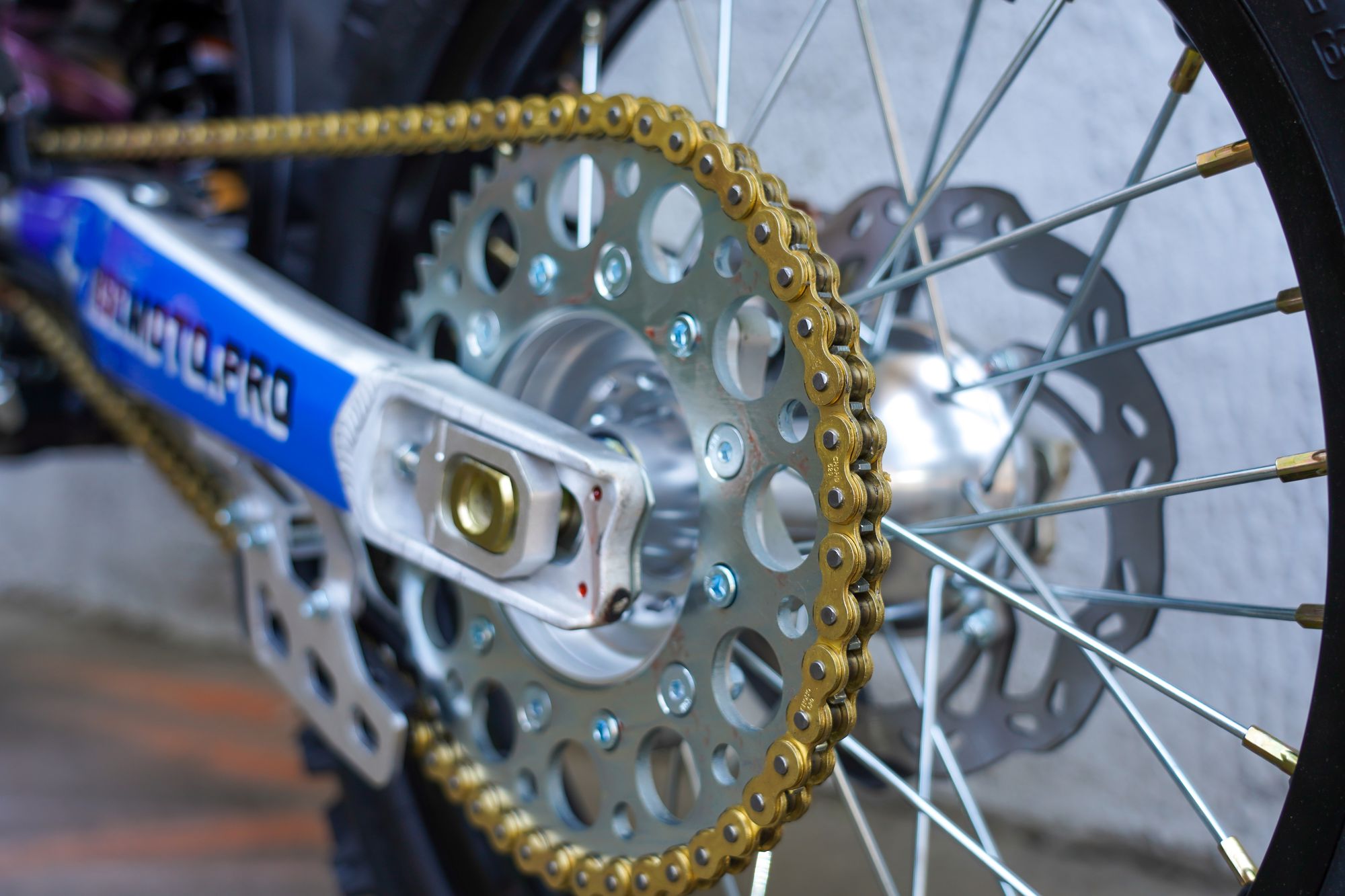 Эндуро / кроссовый мотоцикл BSE T8 Blue Twister (015)