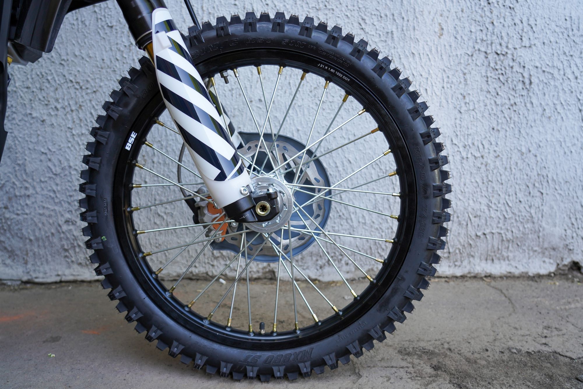 Эндуро / кроссовый мотоцикл BSE T8 Green Twister (015)