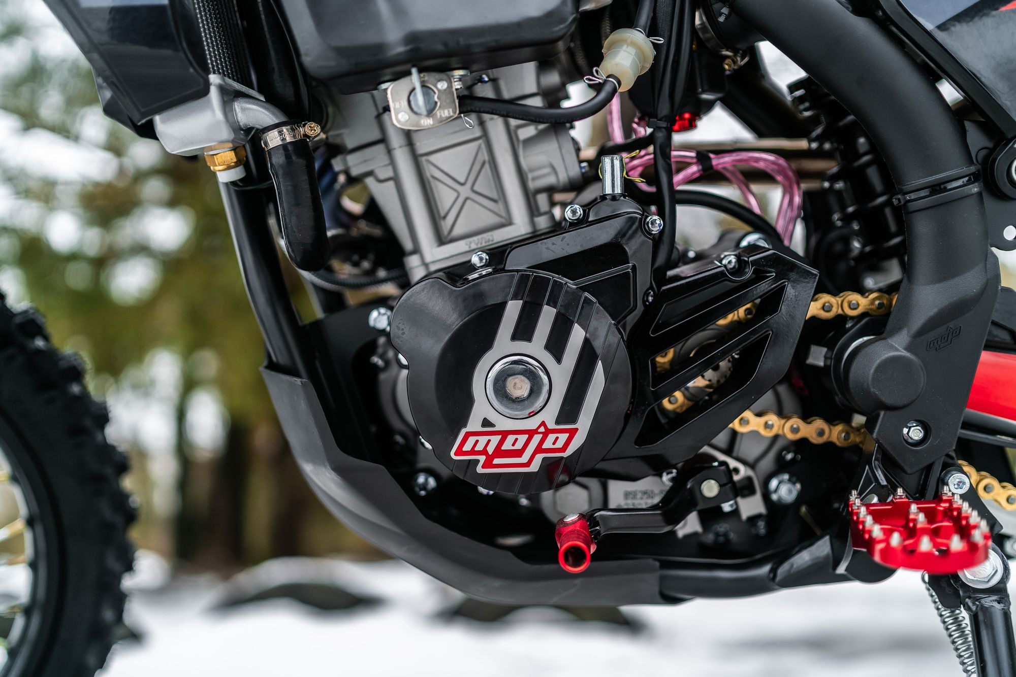 Эндуро / кроссовый мотоцикл BSE T8 Red Bear (015)