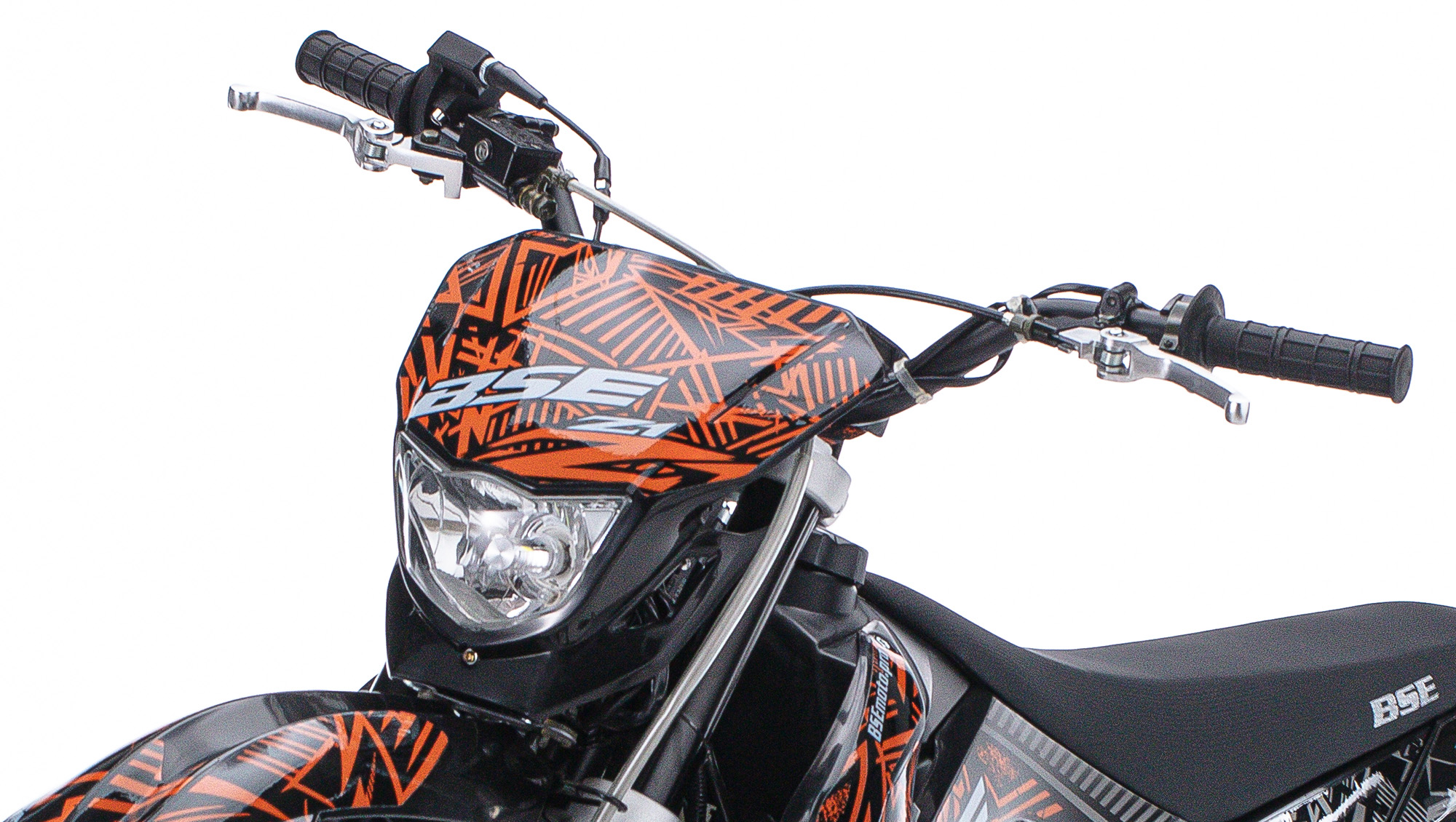 Кроссовый мотоцикл BSE Z1 150e 19/16 Zebra Orange 2