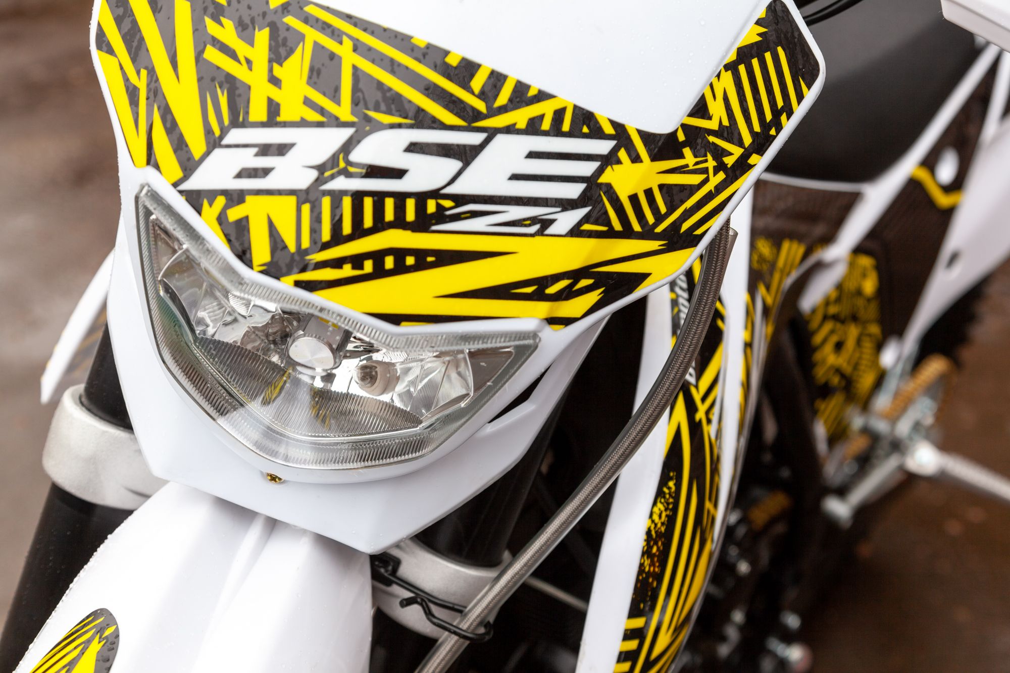 Кроссовый мотоцикл BSE Z1 150e 19/16 Zebra Yellow 1